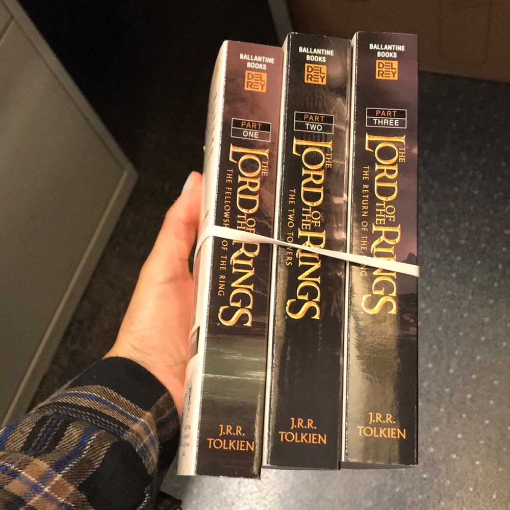 Lord of the rings book edition 123